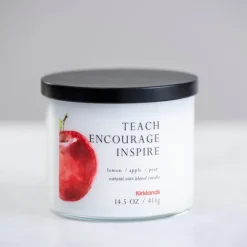 Teacher Triple Wick Jar Candle-Kirkland's Home Cheap