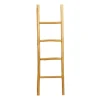 Teak Wood Leaning Ladder-Kirkland's Home Fashion