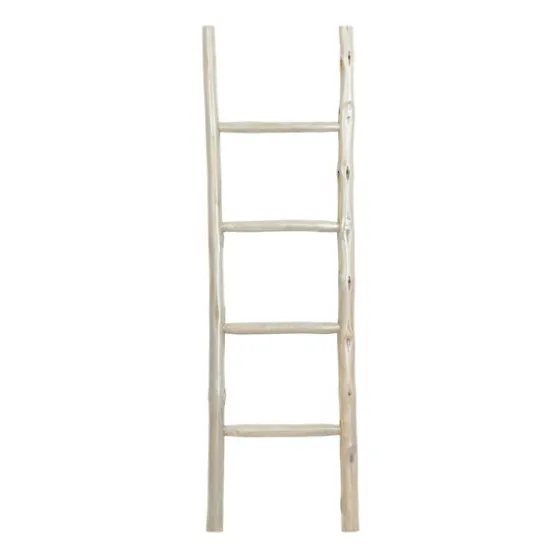 Teak Wood Leaning Ladder-Kirkland's Home Clearance