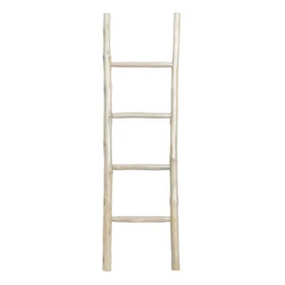 Teak Wood Leaning Ladder-Kirkland's Home Clearance