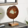 Teak Wood Raw Edge Crystal Figurine-Kirkland's Home Best