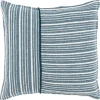 Teal And Ivory Directional Stripes Pillow-Kirkland's Home Best