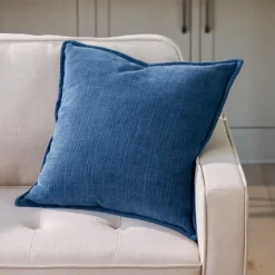 Teal Chenille Throw Pillow-Kirkland's Home Cheap