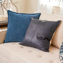 Teal Chenille Throw Pillow-Kirkland's Home Cheap