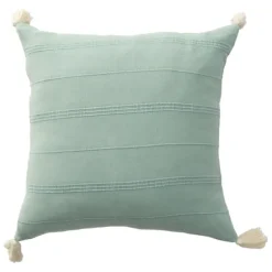Teal Dobby Loomed Pillow-Kirkland's Home Shop