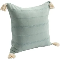 Teal Dobby Loomed Pillow-Kirkland's Home Shop