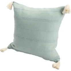 Teal Dobby Loomed Pillow-Kirkland's Home Shop