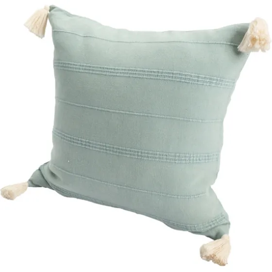 Teal Dobby Loomed Pillow-Kirkland's Home Shop