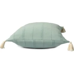 Teal Dobby Loomed Pillow-Kirkland's Home Shop