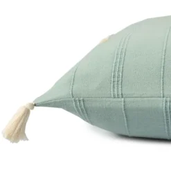 Teal Dobby Loomed Pillow-Kirkland's Home Shop