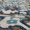 Teal Overdyed Ikats Outdoor Area Rug, 5X7-Kirkland's Home Store