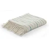 Teal Shimmer Stripe Woven Throw-Kirkland's Home New