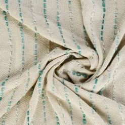 Teal Shimmer Stripe Woven Throw-Kirkland's Home New