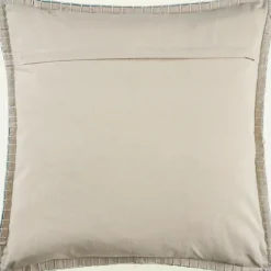 Teal With Embroidered Edge Pillow, 24 In.-Kirkland's Home Online