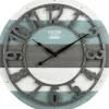 Teal Wood Plank Wall Clock-Kirkland's Home Flash Sale