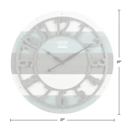 Teal Wood Plank Wall Clock-Kirkland's Home Flash Sale