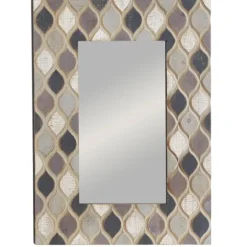 Teardrop Dimensional Wood Wall Mirror-Kirkland's Home Hot