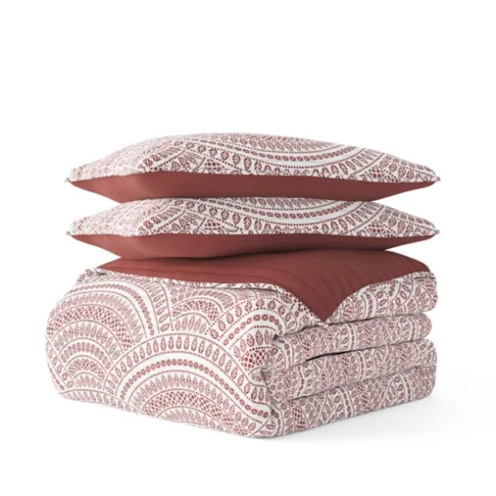 Terra Scalloped Reversible 2-Pc. Twin Quilt Set-Kirkland's Home Best