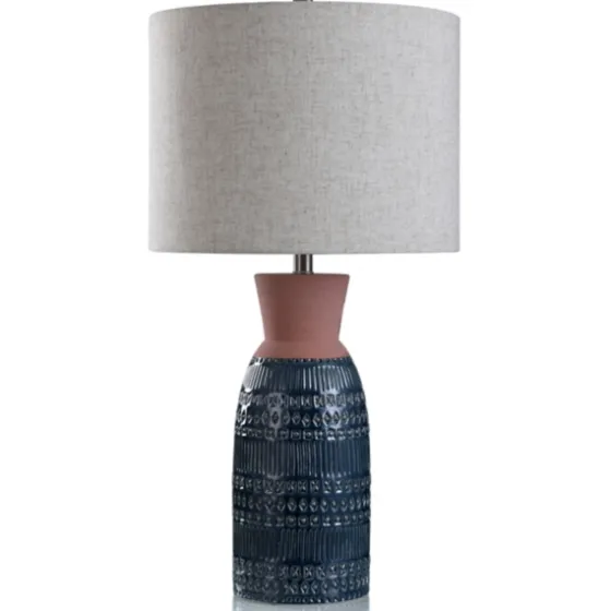 Terracotta And Dark Ceramic Table Lamp-Kirkland's Home Online