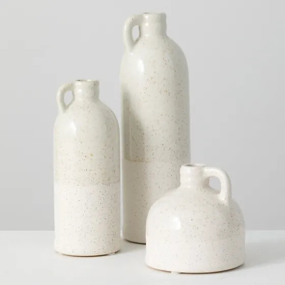 Terracotta Bottle Vases, Set Of 3-Kirkland's Home Hot