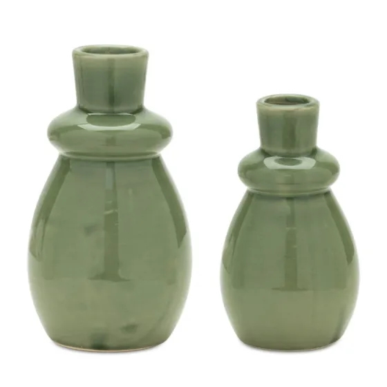 Terracotta Bottle Vases, Set Of 2-Kirkland's Home Store