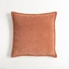 Terracotta Chenille Throw Pillow-Kirkland's Home Cheap