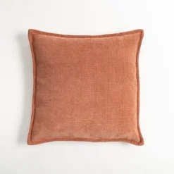 Terracotta Chenille Throw Pillow-Kirkland's Home Cheap