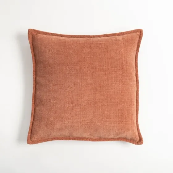 Terracotta Chenille Throw Pillow-Kirkland's Home Cheap