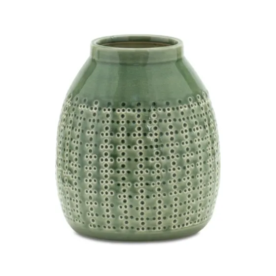 Terracotta Dotted Vase, 9 In.-Kirkland's Home Discount