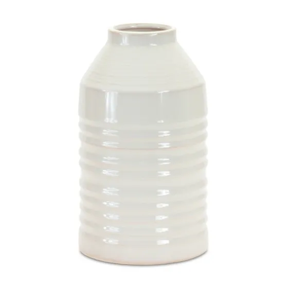 Terracotta Ribbed Vase, 10 In.-Kirkland's Home Hot