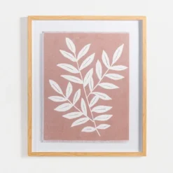 Terracotta Spring Foliage Framed Art Print-Kirkland's Home New