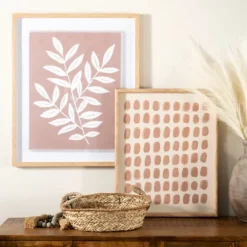 Terracotta Spring Foliage Framed Art Print-Kirkland's Home New