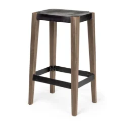 Terry Metal And Wood Cross Braced Bar Stool-Kirkland's Home Online