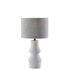 Textured Ceramic Geometric Table Lamp-Kirkland's Home Best Sale