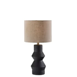 Textured Ceramic Geometric Table Lamp-Kirkland's Home New