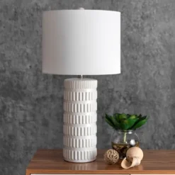 Textured Ceramic Table Lamp-Kirkland's Home Flash Sale