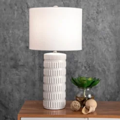 Textured Ceramic Table Lamp-Kirkland's Home Flash Sale