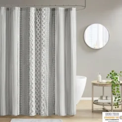 Textured Chenille Shower Curtain-Kirkland's Home Outlet
