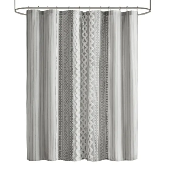 Textured Chenille Shower Curtain-Kirkland's Home Outlet