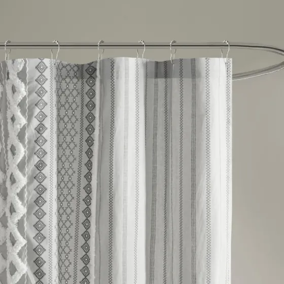Textured Chenille Shower Curtain-Kirkland's Home Outlet