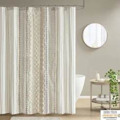 Textured Chenille Shower Curtain-Kirkland's Home Online