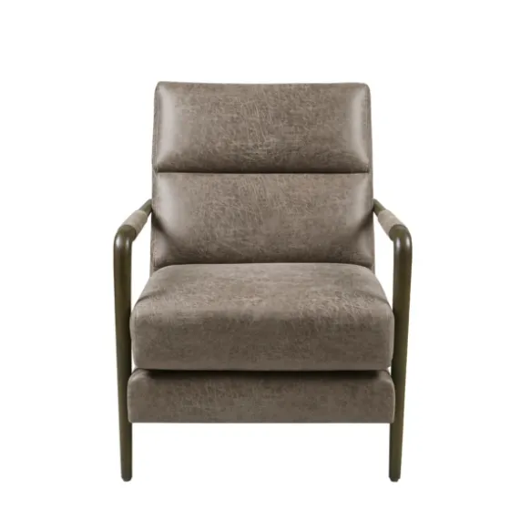 Textured Faux Leather Accent Chair-Kirkland's Home Sale