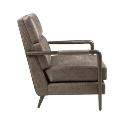 Textured Faux Leather Accent Chair-Kirkland's Home Sale