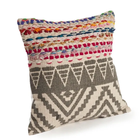 Textured Geometric Boho Pillow-Kirkland's Home Hot