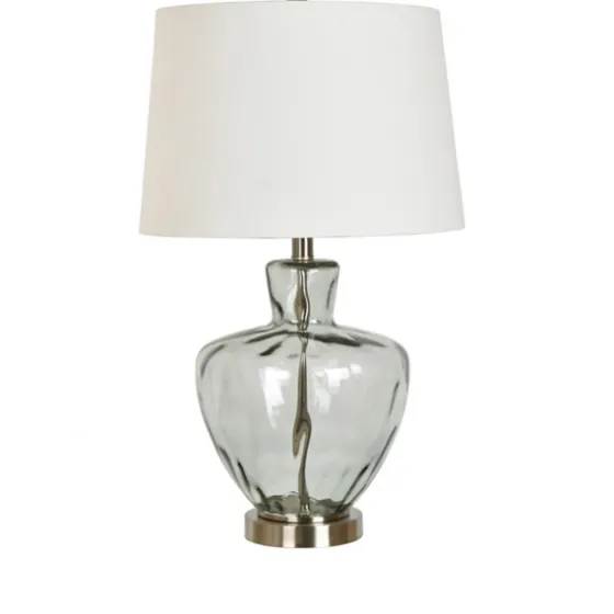 Textured Glass And Metal Jug Table Lamp-Kirkland's Home Sale