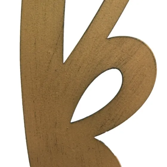 Thankful Bronze Script Wall Plaque-Kirkland's Home Discount