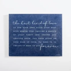 The Best Kind Of Love Wood Wall Plaque-Kirkland's Home Fashion