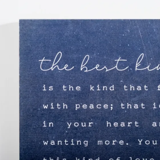 The Best Kind Of Love Wood Wall Plaque-Kirkland's Home Fashion