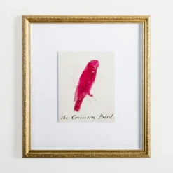 The Crimson Bird Framed Art Print-Kirkland's Home Outlet