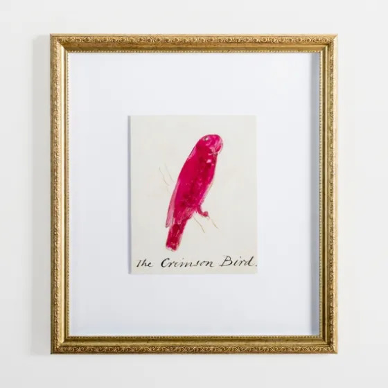 The Crimson Bird Framed Art Print-Kirkland's Home Outlet